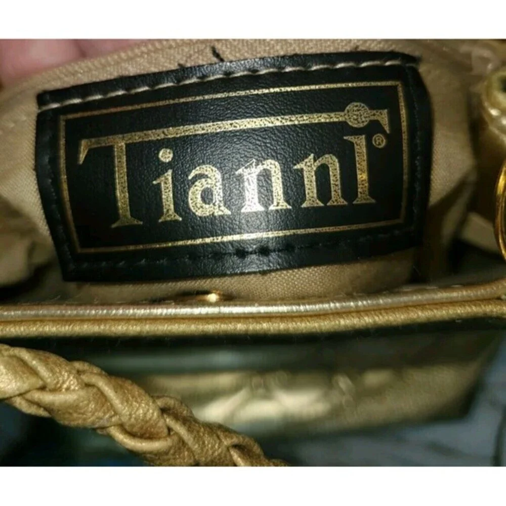 TIANNI Vintage Gold Animal Print‎ Crossbody Bag